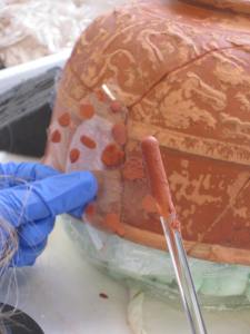 Maximus Factor? A cosmetic job on the samian bowl from Manchester.