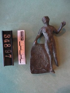 Bronze figurine of Mithras