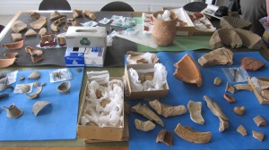 Finds from the 1907 excavations at Castleshaw